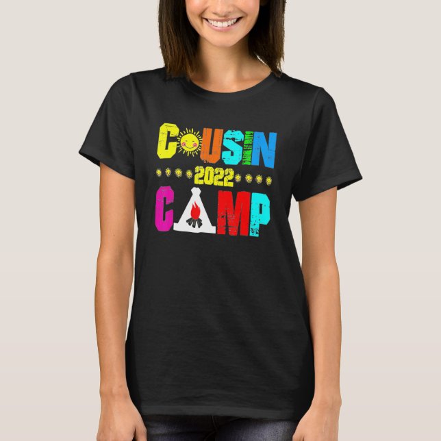 Camiseta Grupo Camping Familiar Camper Camping (Anverso)