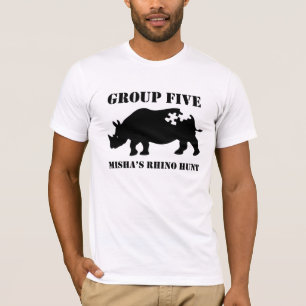 Camiseta Grupo cinco del diseño 5