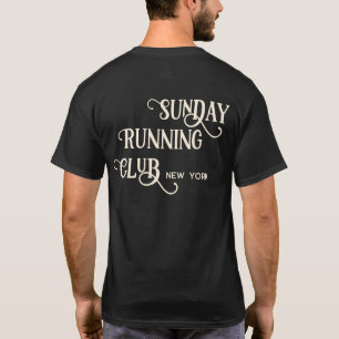 Camiseta Grupo coincidente del club de ejecución dominical