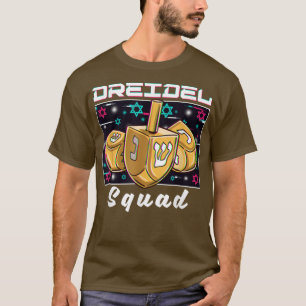 Camiseta Grupo coincidente Dreidel Squad Hanukkah Festi jud