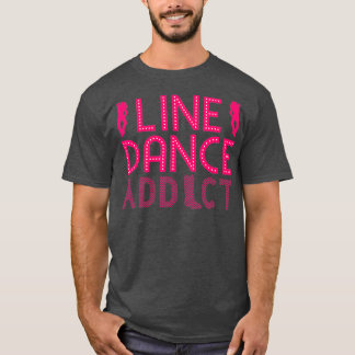Camiseta Grupo Coreógrafo Sintonizado de Baile de Línea