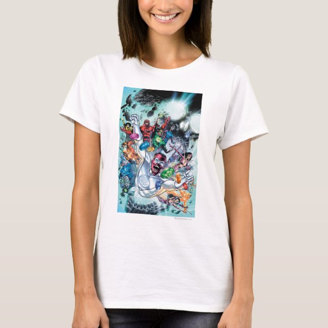 Camiseta Grupo corp con anillos (Anverso)