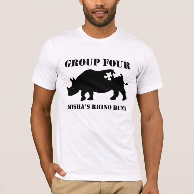 Camiseta Grupo cuatro del diseño 5 (Anverso)