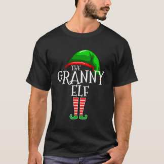 Camiseta Grupo de Abuelitas Elf que coincide con Navidades 