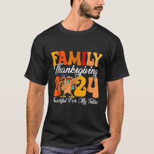 Camiseta Grupo de Acción de Gracias Familiar 2024 Dab bing
