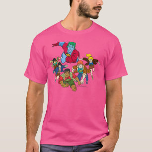 Camiseta Grupo de Acción Voladora del Capitán Planeta