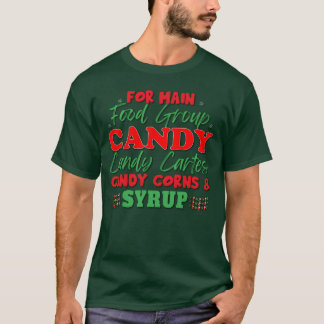 Camiseta Grupo de Alimentos Dulces retro