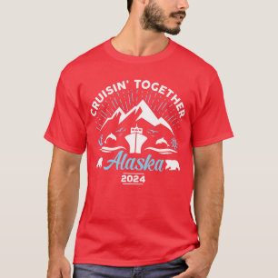 Camiseta Grupo de Amigos de la Familia Cruise Alaska 2024