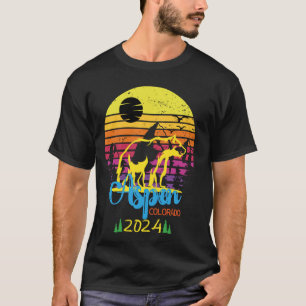 Camiseta Grupo de Amigos de Viaje Familiar Aspen Colorado 2
