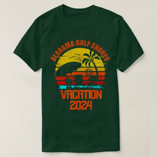 Camiseta Grupo de Amigos de Viaje Familiar en las costas de (Diseño del anverso)