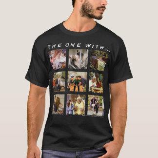 Camiseta Grupo De Amigos Disparó El Uno Con Paneles De Cara