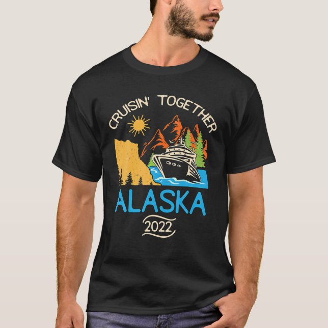 Camiseta Grupo de amigos familiares coincidentes Cruise Ala (Anverso)