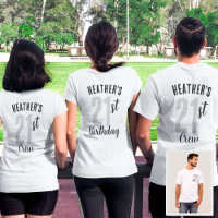 Grupo De Aniversario personalizado O Gris Escuadró