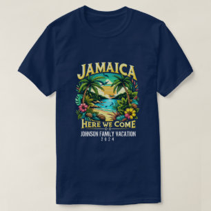 Camiseta Grupo de año de nombre personalizado de vacaciones