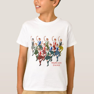Camiseta Grupo de Baile de las Tierras Altas Escocesas