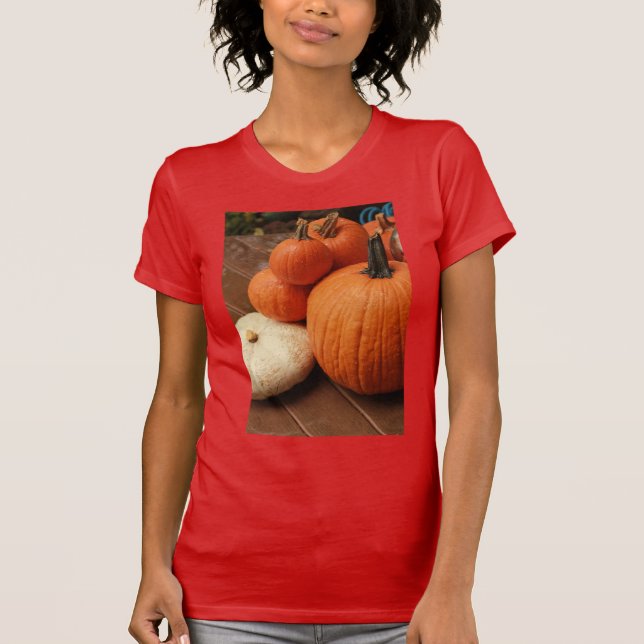 Camiseta grupo de calabazas de país (Anverso)