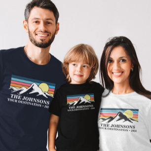 Camiseta Grupo de campamento de vacaciones familiares coinc