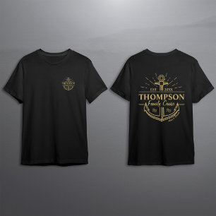 Camiseta Grupo de coincidencia de la familia de cruceros pe