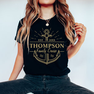 Camiseta Grupo de coincidencia de la familia de cruceros pe