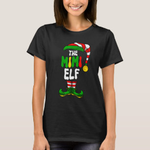 Camiseta Grupo de coincidencia de pijama de Mimi Elf Navida