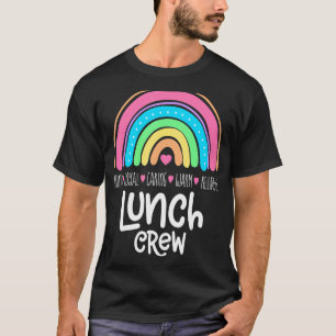 Camiseta Grupo de Comidas Colegios Colegios Cafetería Squad