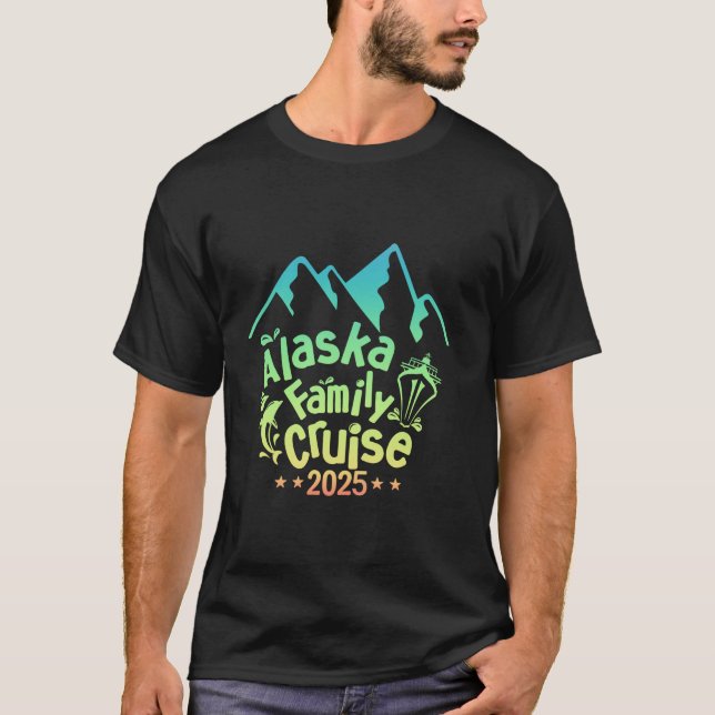 Camiseta Grupo de cruceros familiares de la familia Alaska  (Anverso)