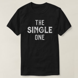 Camiseta Grupo de Despedida de Soltero "The Single One"
