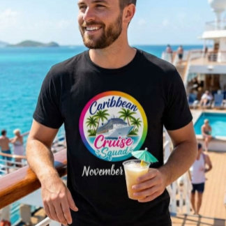 Camiseta Grupo de Embarque de la Tripulación del Crucero de