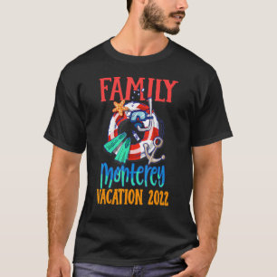 Camiseta Grupo de familia coincidente de Monterey Californi