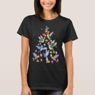 Camiseta Grupo de familia Hummingbird Christmas Tree Mating
