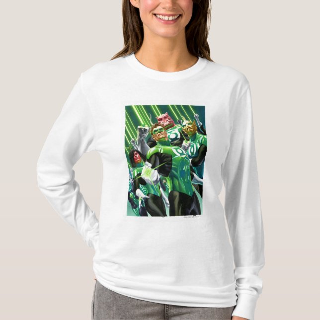 Camiseta Grupo de Faroles Verdes (Anverso)