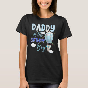 Camiseta Grupo de Fiestas de Hot Air Balloon B Day Boy