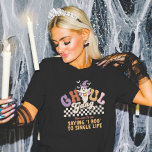 Camiseta Grupo de Fiestas del partido Ghoul Gang Halloween<br><div class="desc">¡Prepárate para levantarte un poco con tu banda de ghoul! Estos espeluznantes y ásperos camisetas de la fiesta de Halloween son perfectos para las bachilleratos, las noches de chica fuera o cualquier celebración de Halloween. Estos lazos de unión con personalizados frases graciosas le darán un toque de diversión espeluznante a...</div>