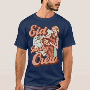 Camiseta Grupo de hormigón Eid Mubarak para las Chicas musu