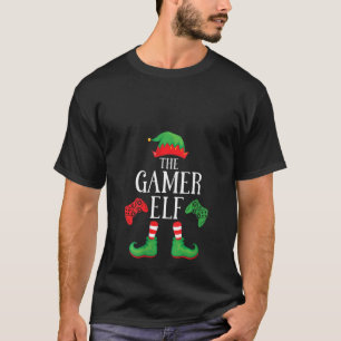 Camiseta Grupo de juego femenino Elf Mateo Xmas Gaming Funn