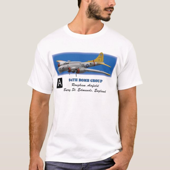 Camiseta Grupo de la bomba de B17G 94.o (Anverso)