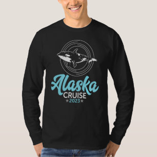 Camiseta Grupo de la familia Alaska Cr de la caza de ballen