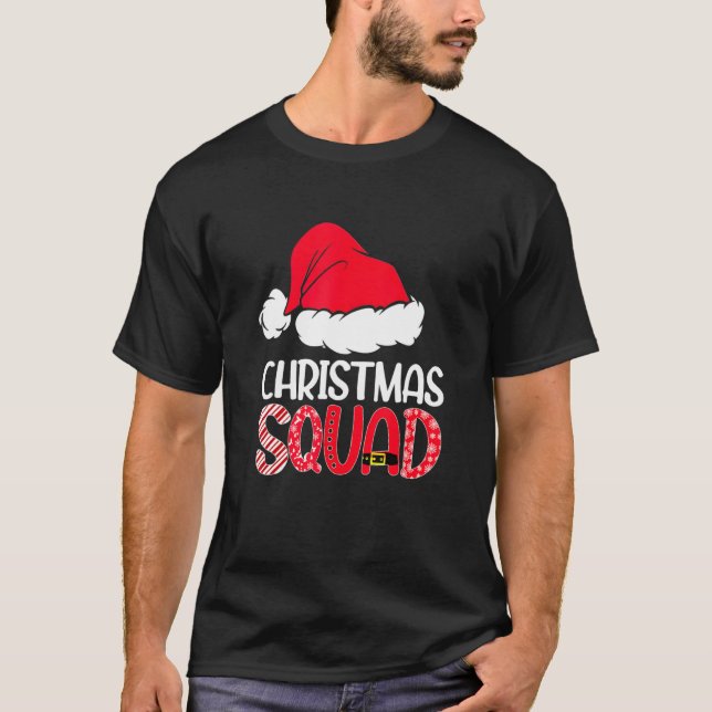 Camiseta Grupo de la familia de navidades que coincide con  (Anverso)