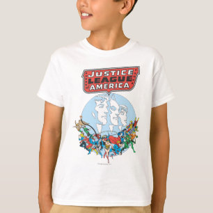 Camiseta Grupo de la Liga de la Justicia