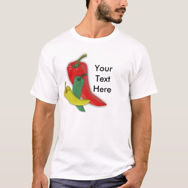 Camiseta Grupo de la pimienta de chile (Anverso)