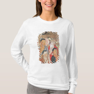 Camiseta Grupo de monjes y de Buda