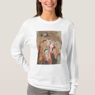 Camiseta Grupo de monjes y de Buda