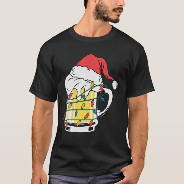 Camiseta Grupo de Navidades de la Familia Beer Lover Adulto (Anverso)