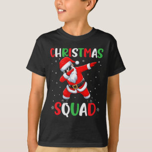 Camiseta Grupo de navidades de la familia Squad coincidiend