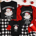 Camiseta Grupo De navidades Más Probable Con El Personaliza<br><div class="desc">Eleva tus reuniones de vacaciones con nuestro grupo de Navidades "Más probables" Personalizados Funny Santa T-Shirts, perfecto para toda tu familia o grupo de amigos. Estos camisetas festivos son una manera fantástica de añadir un toque de humor y personalización a sus celebraciones navideñas. Personalizar la declaración en cada camisa para...</div>