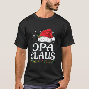 Camiseta Grupo de Navidades Opa Claus que coincide con Navi