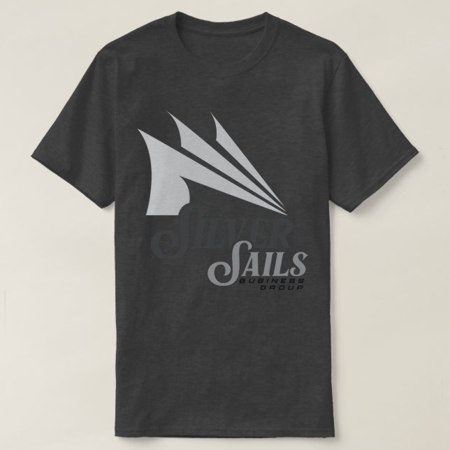 Camiseta Grupo de negocios Silver Sails (Diseño del anverso)