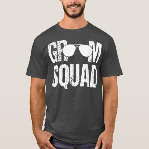 Camiseta Grupo de Padrinos de Boda Partido de Soltero Grupo