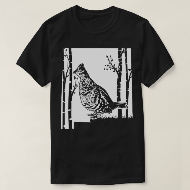 Camiseta Grupo de perdices de caza (6) (Diseño del anverso)