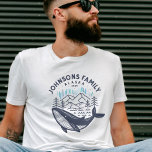 Camiseta Grupo de Personalizado de viaje en crucero de Alas<br><div class="desc">Podrá navegar con la camiseta "Alaska Cruise Trip Personalizado Family Matching Group",  personalizada con su apellido o grupo creando un recuerdo duradero de su escape en Alaska. Perfecto para conmemorar los preciados recuerdos entre los impresionantes paisajes de Alaska.</div>